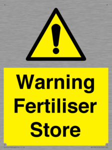 WV10321: Warning Fertiliser Store