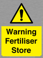 WV10321: Warning Fertiliser Store