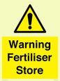 WV10321: Warning Fertiliser Store