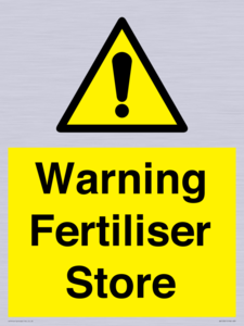 WV10321: Warning Fertiliser Store