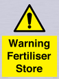 WV10321: Warning Fertiliser Store