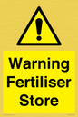 WV10321: Warning Fertiliser Store