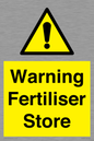 WV10321: Warning Fertiliser Store
