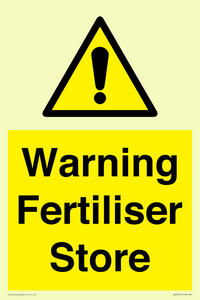 WV10321: Warning Fertiliser Store