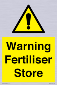 WV10321: Warning Fertiliser Store