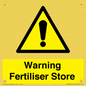 WV10321: Warning Fertiliser Store