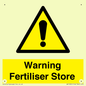 WV10321: Warning Fertiliser Store