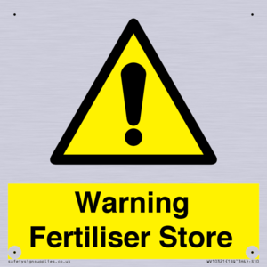 WV10321: Warning Fertiliser Store
