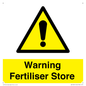 WV10321: Warning Fertiliser Store