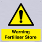 WV10321: Warning Fertiliser Store