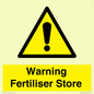 WV10321: Warning Fertiliser Store