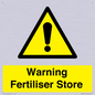 WV10321: Warning Fertiliser Store