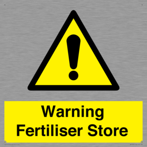 WV10321: Warning Fertiliser Store