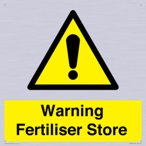 WV10321: Warning Fertiliser Store