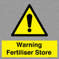 WV10321: Warning Fertiliser Store