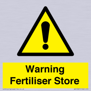 WV10321: Warning Fertiliser Store