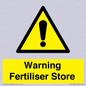 WV10321: Warning Fertiliser Store