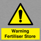 WV10321: Warning Fertiliser Store