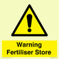 WV10321: Warning Fertiliser Store