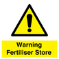 WV10321: Warning Fertiliser Store
