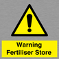 WV10321: Warning Fertiliser Store
