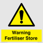 WV10321: Warning Fertiliser Store