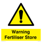 WV10321: Warning Fertiliser Store