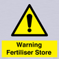 WV10321: Warning Fertiliser Store
