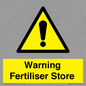 WV10321: Warning Fertiliser Store