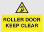 WV10330: ROLLER DOOR KEEP CLEAR