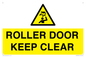 WV10330: ROLLER DOOR KEEP CLEAR