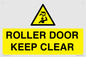 WV10330: ROLLER DOOR KEEP CLEAR