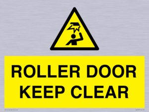 WV10330: ROLLER DOOR KEEP CLEAR