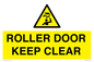 WV10330: ROLLER DOOR KEEP CLEAR