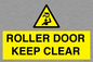 WV10330: ROLLER DOOR KEEP CLEAR