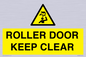 WV10330: ROLLER DOOR KEEP CLEAR