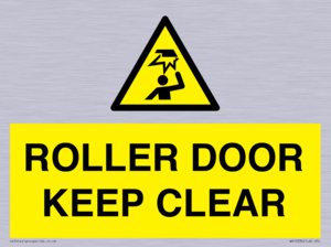 WV10330: ROLLER DOOR KEEP CLEAR