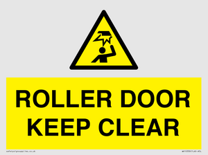 WV10330: ROLLER DOOR KEEP CLEAR