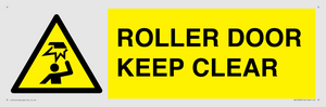 WV10330: ROLLER DOOR KEEP CLEAR