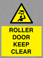 WV10330: ROLLER DOOR KEEP CLEAR