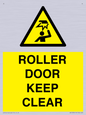 WV10330: ROLLER DOOR KEEP CLEAR