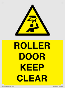WV10330: ROLLER DOOR KEEP CLEAR