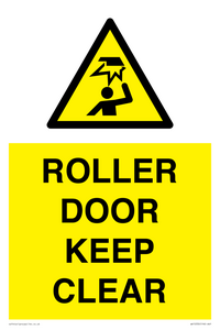 WV10330: ROLLER DOOR KEEP CLEAR