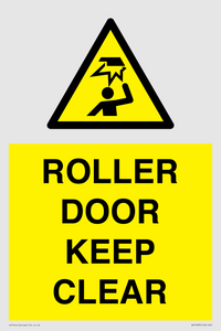 WV10330: ROLLER DOOR KEEP CLEAR