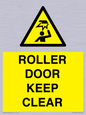WV10330: ROLLER DOOR KEEP CLEAR