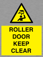 WV10330: ROLLER DOOR KEEP CLEAR