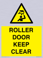 WV10330: ROLLER DOOR KEEP CLEAR
