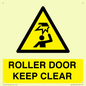 WV10330: ROLLER DOOR KEEP CLEAR