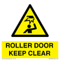 WV10330: ROLLER DOOR KEEP CLEAR