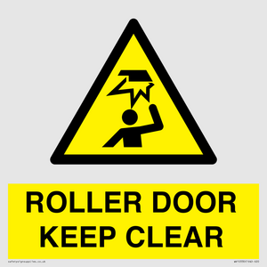 WV10330: ROLLER DOOR KEEP CLEAR
